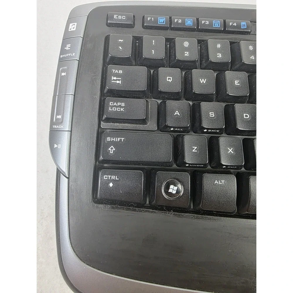 Logitech EasyCall Cordless Desktop Wireless Keyboard Mouse‎ Speakerphone Combo
